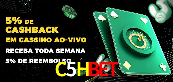 Promoções do cassino ao Vivo C5Hbet